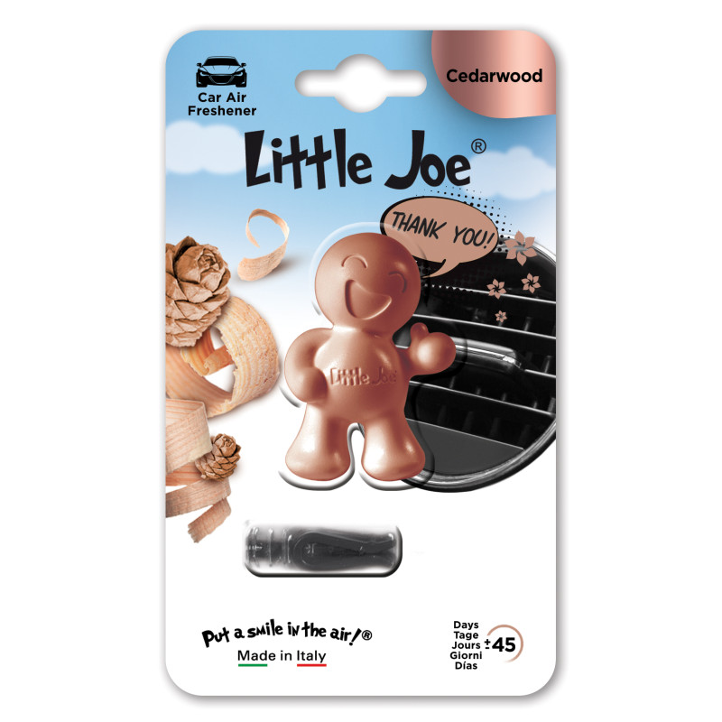 Освіжувач на обдув "Маленький Джо Ок" Кедрове дерево (CEDARWOOD Bronze) "Little Joe" ET1919