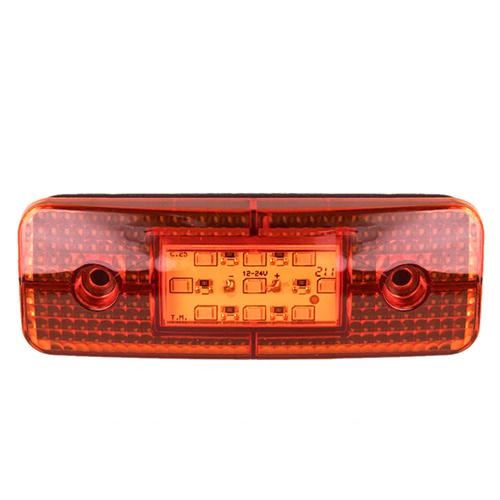 Габарит - помаранчевий - 115х40мм - 12/24V Led 9 діодів TH-931 (2шт)