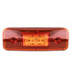 Габарит - помаранчевий - 115х40мм - 12/24V Led 9 діодів TH-931 (2шт)