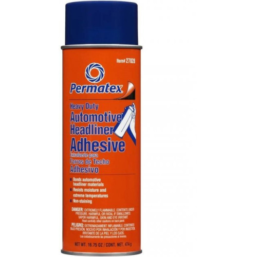 Клей Аерозольний Permatex 474g (27828 ) для ремонту деталей які відірвалися або ослабли.водостійкий