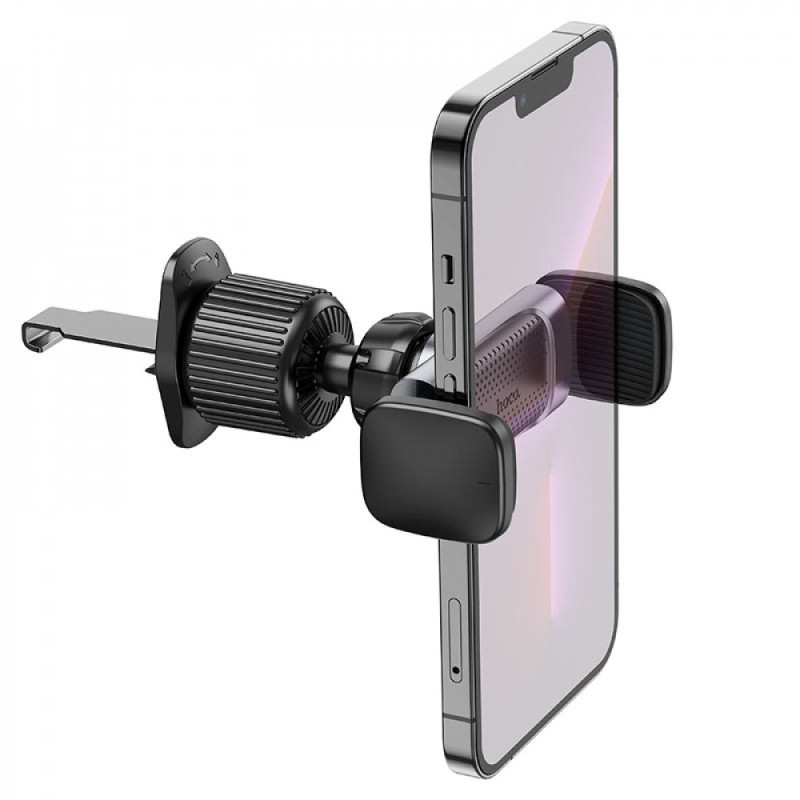 Автотримач для телефону затискач HOCO CA110 Black