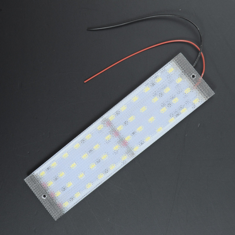 Підсвічування салону 24V LED "Призма" 4х-на - 16см - Біла - (5630) - 2А 48LED Підсвічування салону 24V LED "Призма" 4х-на - 16см - Біла - (5630) - 2А 48LED