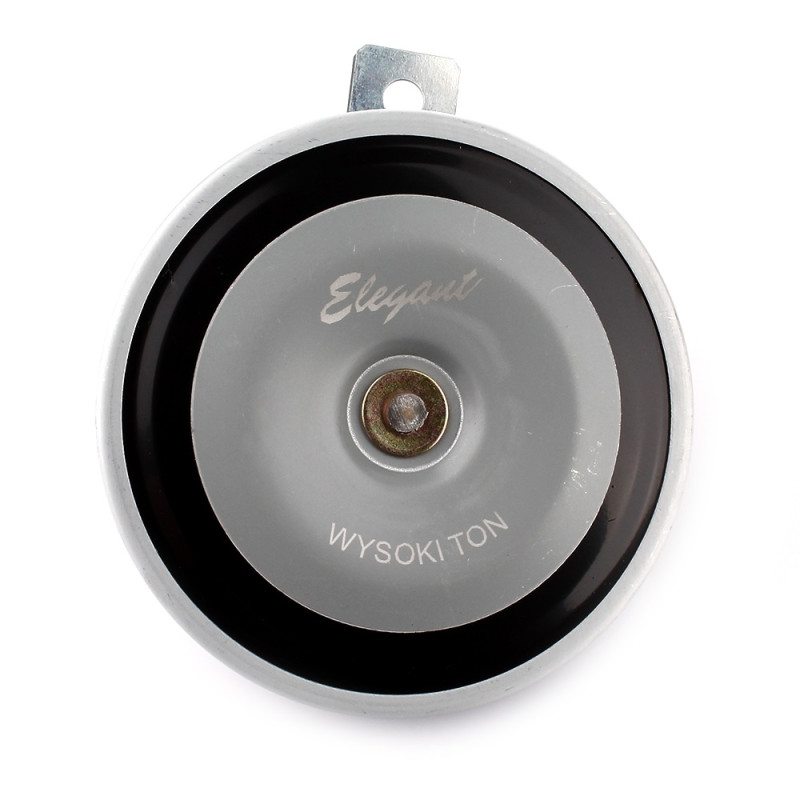 Сигнал 12v равлик 2контактний дисковий Ø110mm "Elegant" 100702 (420|/350Hz-110db) (30шт/ящ)