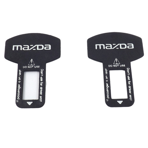 Заглушка ременя безпеки нейлон "Mazda"  (2шт/уп)