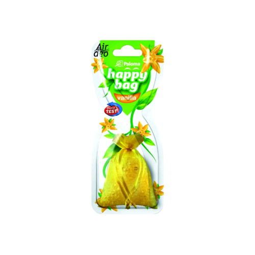 Освіжувач силікон  гранули 15gr - "Paloma" - Happy Bag - Vanilla (Ваніль) (10шт/уп)