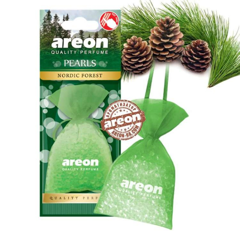 Освіжувач силіконові гранули 25gr - "Areon" - Pearls - Nordic Forest (Північний Ліс) Освіжувач силіконові гранули 25gr - "Areon" - Pearls - Nordic Forest (Північний Ліс)
