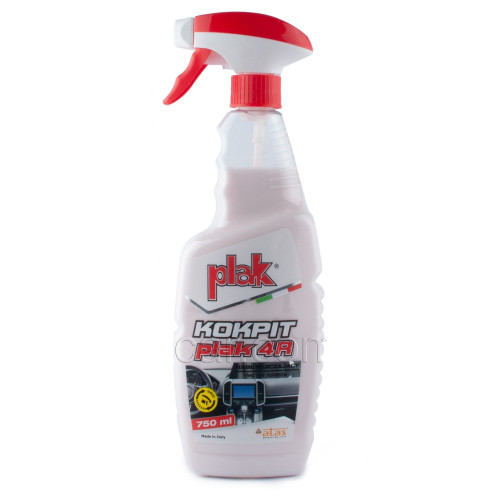 Поліроль торпеди молочко тригер 750ml "Plak" 4R / Оригінал - без силікону - клуб.запах (24шт/уп)