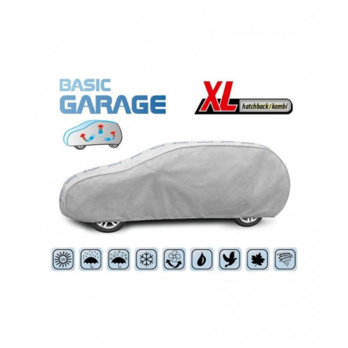 Тент Хетчбэк 485х148x136  см (XL) Basic Garage, Hatchback/Kombi "KEGEL" "5-3957-241-3021"