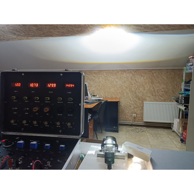 Лінза бі-LED 2.5"(D65мм) 110/130w 12000/14000Lm 5500К 12v (A5)