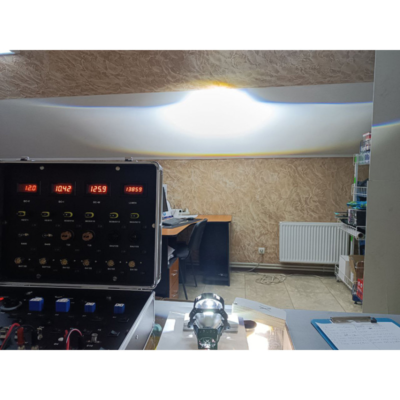 Лінза бі-LED 3"(D76 мм) 110/125w 12000/14000Lm 5500К 12v (A8)