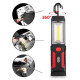 Переноска діодна 3W COB/220 lm +1W L=215/3000mAh/microUSB/Heyner Led 575100/зміна кута,магніт, гачок