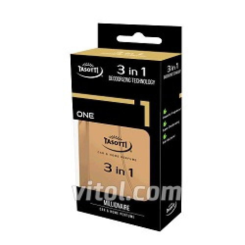 Освіжувач спрей 50ml - "Tasotti" - 3 in 1 - № 1 Millionaire (Мільйонер) антибактеріальний (18шт/уп)