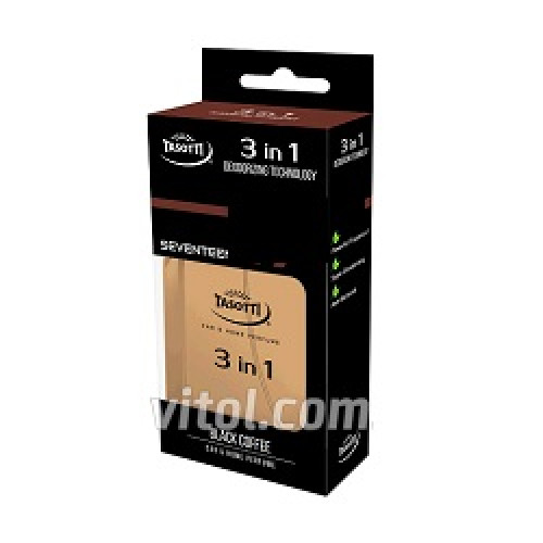 Освіжувач спрей 50ml - "Tasotti" - 3 in 1 - № 9 Black Frozen (Чорний Холод) антибактеріальний
