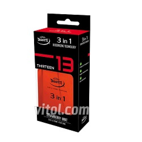 Освіжувач спрей 50ml - "Tasotti" - 3 in 1 - №13 Strawberry Mint (Клуб.М'ята) антибактеріальний