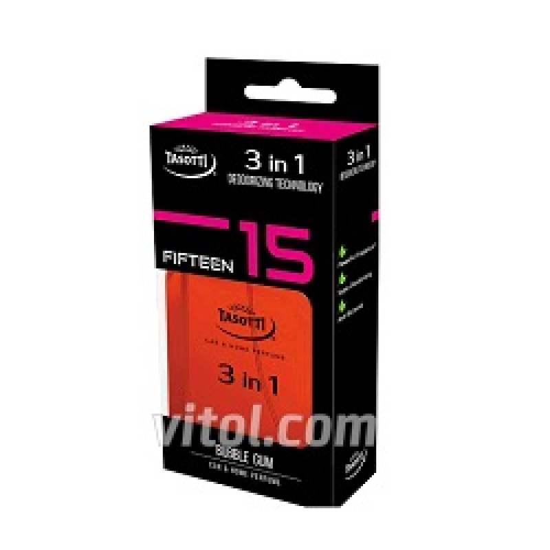 Освіжувач спрей 50ml - "Tasotti" - 3 in 1 - №15 Bubble Gum (Жуйка) антибактеріальний (18шт/уп) Освіжувач спрей 50ml - "Tasotti" - 3 in 1 - №15 Bubble Gum (Жуйка) антибактеріальний (18шт/уп)