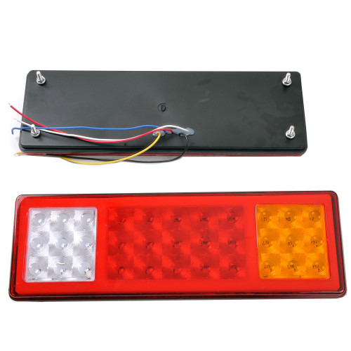 Універсальний задній ліхтар Прямокутний 32,8х10,8см 24V LED 33 Корея (2шт) WD-0048