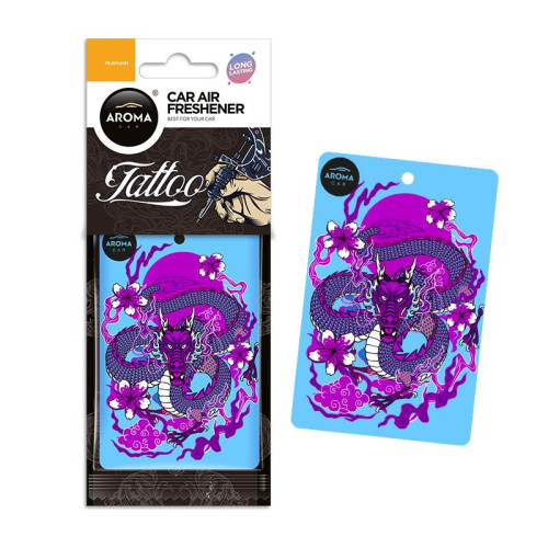 Освіжувач сухий лист - "Aroma" Car Cellulose - TATTOO- Mukhalat 12625 Освіжувач сухий лист - "Aroma" Car Cellulose - TATTOO- Mukhalat 12625