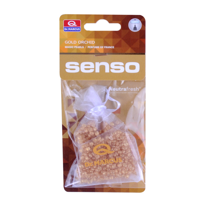 Освіжувач гель  гранули 20gr - "Senso" - Magic - Gold Orchid (Золота Орхідня) (15шт/уп)