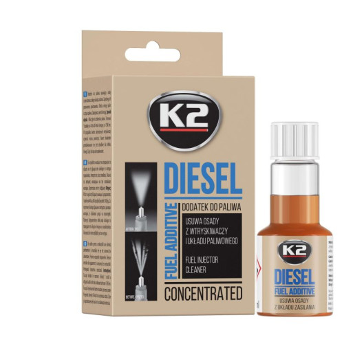 Очиститель дизельной системы  50ml  "K2" ET3121 Turbo Diesel   (24шт/ящ)