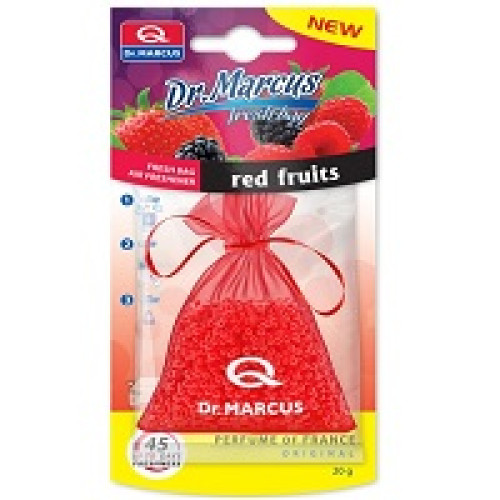 Освіжувач силікон  гранули 20gr - "Marcus" - Fresh Bag - Red Fruits (Малина-Ожина) (15шт/уп)