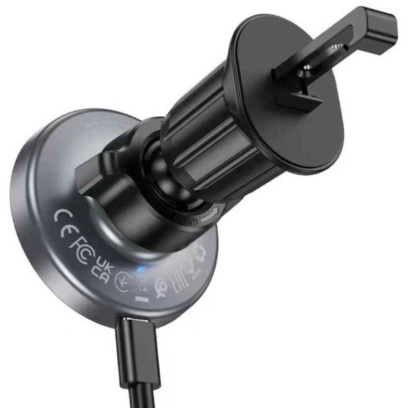 Автотримач з бездротовою зарядкою Borofone BH211 MagSafe, Q15W (гачок) Автотримач з бездротовою зарядкою Borofone BH211 MagSafe, Q15W (гачок)