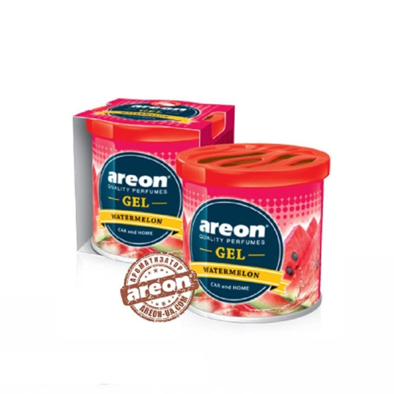Освіжувач гель консерва 80gr - "Areon" - GEL - Watermelon (Кавун)