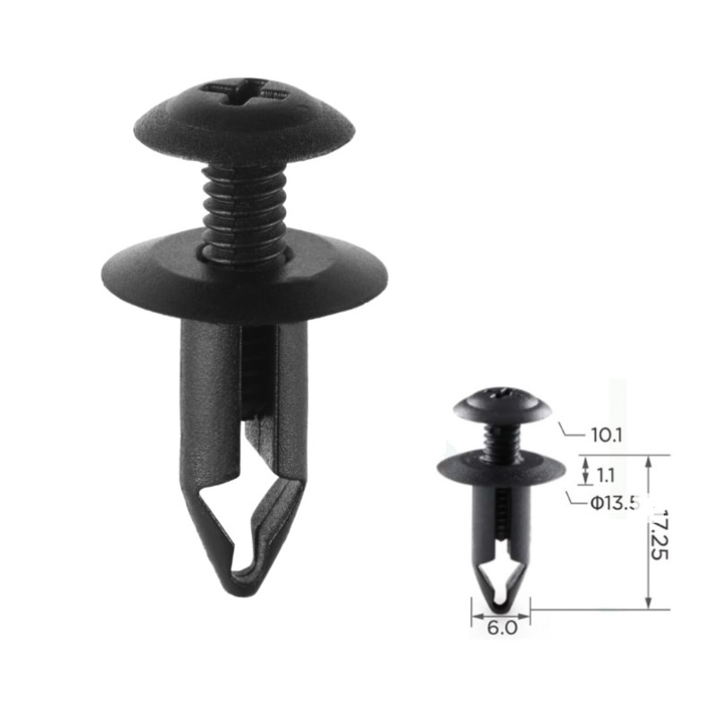 Кліпси C0181 Infinity Nissan 6686001W01 GM 94051993 (уп.100шт) Кліпси C0181 Infinity Nissan 6686001W01 GM 94051993 (уп.100шт)