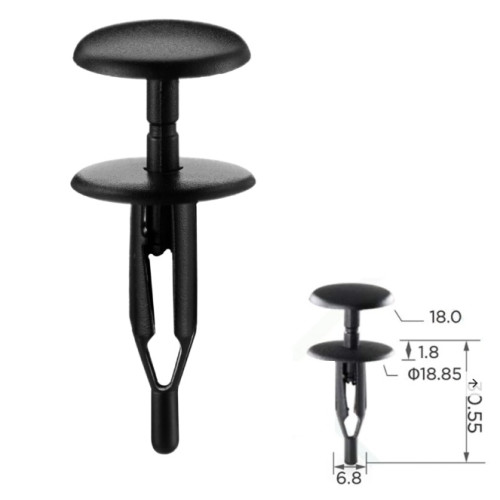 Кліпси C0195 обшивки GM 3540858 (уп.100шт) Кліпси C0195 обшивки GM 3540858 (уп.100шт)