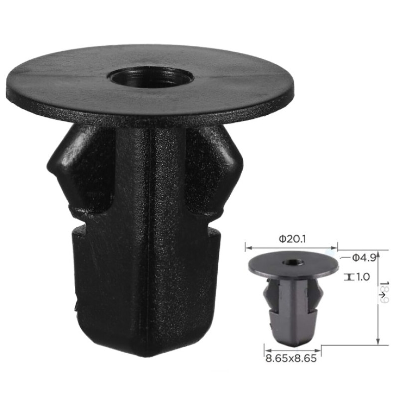 Кліпси C0230 под саморез Toyota 9018906013 9018906029 9018906065 9018906027 9018906116 ( уп. 100 шт Кліпси C0230 под саморез Toyota 9018906013 9018906029 9018906065 9018906027 9018906116 ( уп. 100 шт