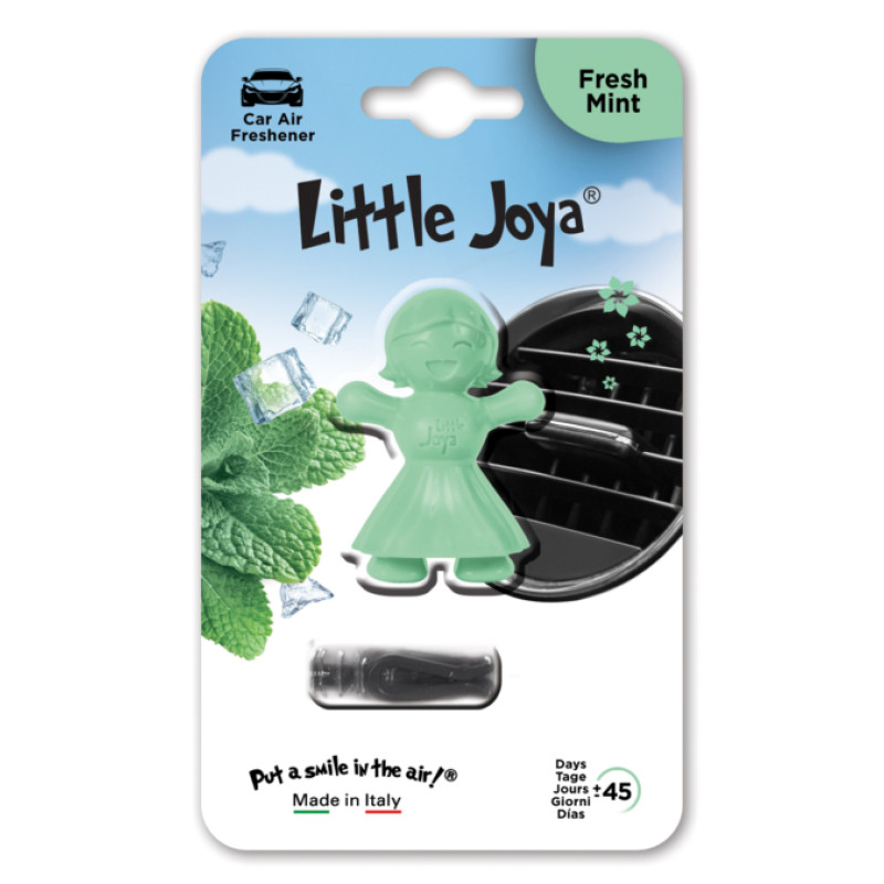 Освіжувач на обдув "Little Joya" Свіжа м'ята (FRESH MINT Green) EY0808/LJYMB007