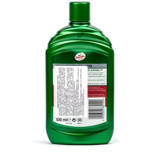 Поліроль кузова 500ml "Turtle Wax" Wax It Wet /+ PTFE (з тефлоном)/для металіка 53020 (6)