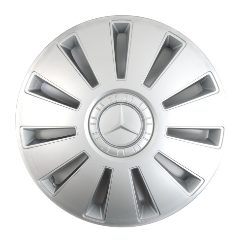 Ковпаки колес Sprinter 16" "REX" Silver "Україна" (Гнучкі) - з логотипом "Mersedes"