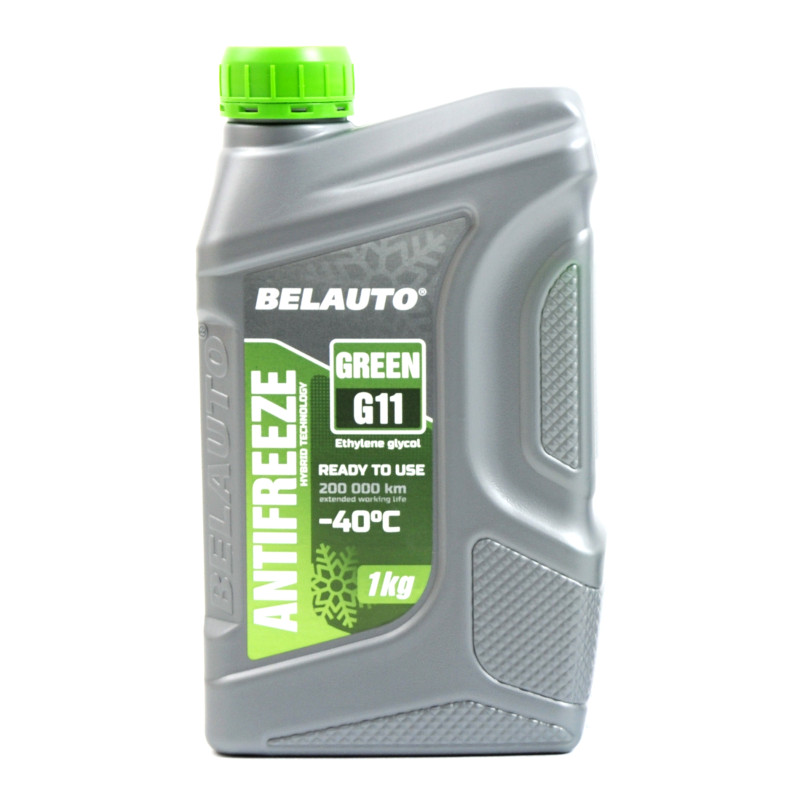 Антифриз 1kg Зелений -40°С G11 AF1710 "BELAUTO" (15шт/ящ) Антифриз 1kg Зелений -40°С G11 AF1710 "BELAUTO" (15шт/ящ)