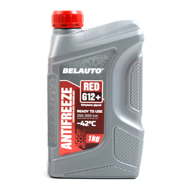 Антифриз 1kg Червоний -42°С G12+ AF1510 "BELAUTO" (15шт/ящ) Антифриз 1kg Червоний -42°С G12+ AF1510 "BELAUTO" (15шт/ящ)