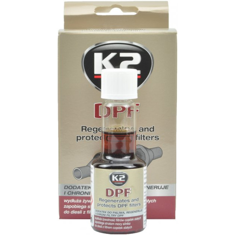Очищувач фільтра сажі 50ml "K2" DPF (12шт/ящ)