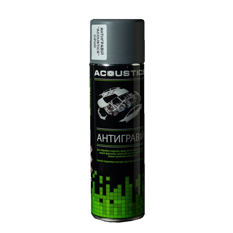 Антигравій сірий 500ml Аерозоль "Acoustics" 57720 Антигравій сірий 500ml Аерозоль "Acoustics" 57720