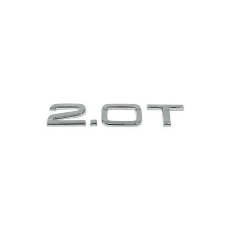 Емблема - напис "2.0 T" Audi A4/A5/Q5  2005> скотч 103х20мм 8H0853743H2ZZ