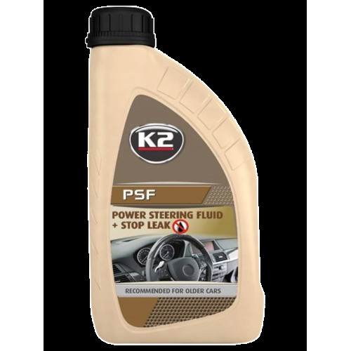 Герметик гідропідсилювача керма 1L "K2" PSF Power Steering Fluid+Stop Leak O5821E
