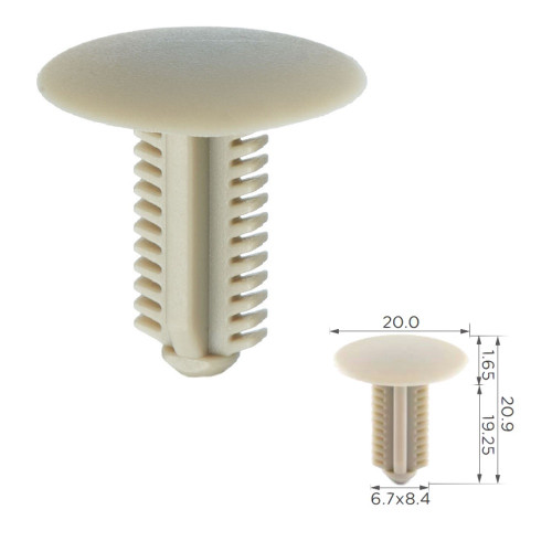 Кліпси C1007 обшивки салону TOYOTA, LEXUS (6339926050, 63399-26050, 10646) (уп.100шт) Кліпси C1007 обшивки салону TOYOTA, LEXUS (6339926050, 63399-26050, 10646) (уп.100шт)