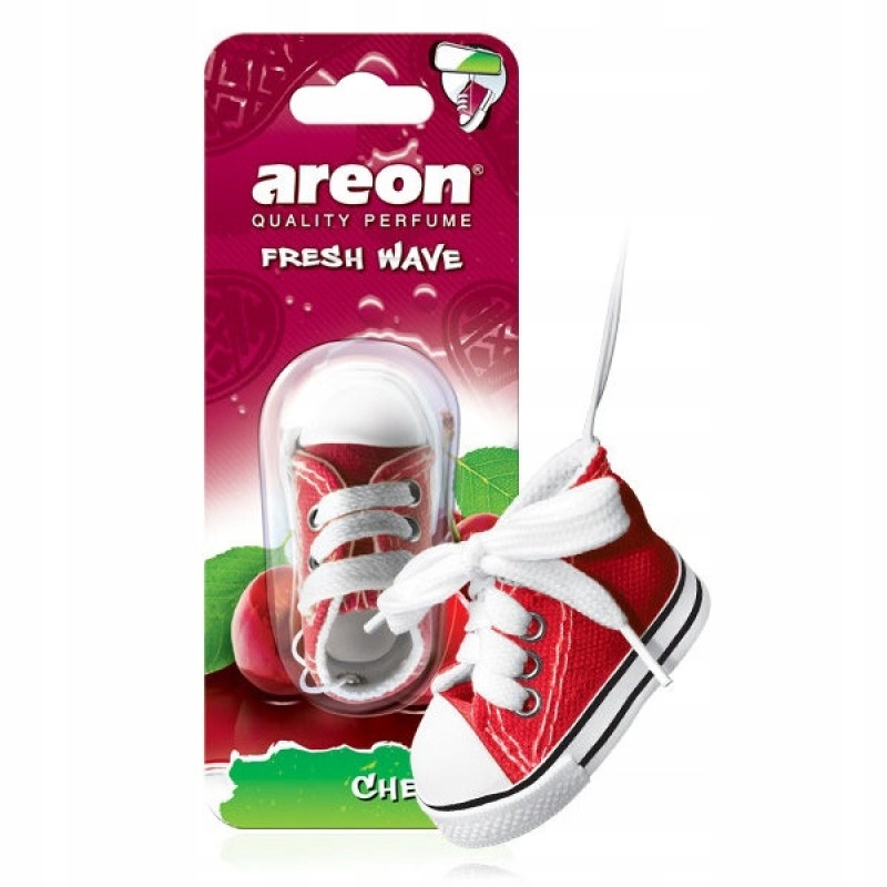 Освіжувач сухий кеди - "Areon" - Fresh Wave Cherry (Вишня)
