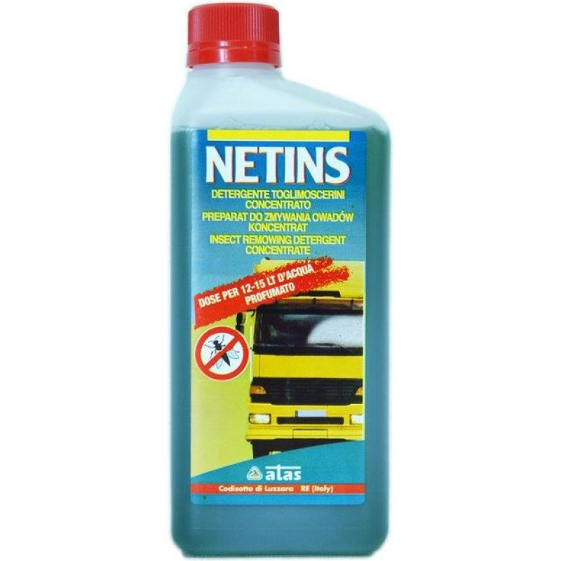 Рідина в бачок концентрат 500ml "Atas" Netins/антимошка (для видалення залишків комах)