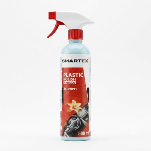 Поліроль торпеди молочко тригер 500ml" Smartex" Plastic Polish Vanilla (ваніль) АС39091 Поліроль торпеди молочко тригер 500ml" Smartex" Plastic Polish Vanilla (ваніль) АС39091
