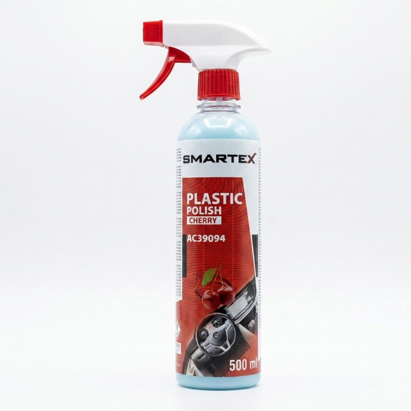 Поліроль торпеди молочко тригер 500ml" Smartex" Plastic Polish Cherry (вишня) АС39094