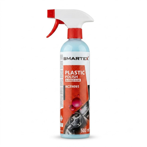 Поліроль торпеди молочко тригер 500ml" Smartex" Plastic Polish Bubble (жуйка) АС39095 Поліроль торпеди молочко тригер 500ml" Smartex" Plastic Polish Bubble (жуйка) АС39095