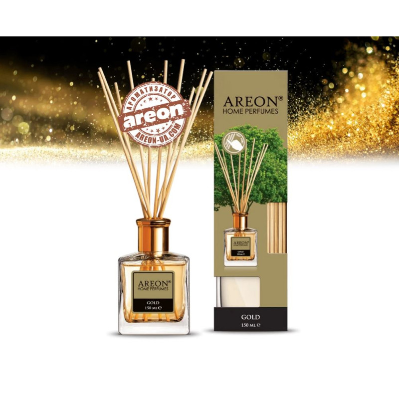 Ароматизатор 150ml - "Areon" Нome Perfume LUX Gold (Золото) Ароматизатор 150ml - "Areon" Нome Perfume LUX Gold (Золото)