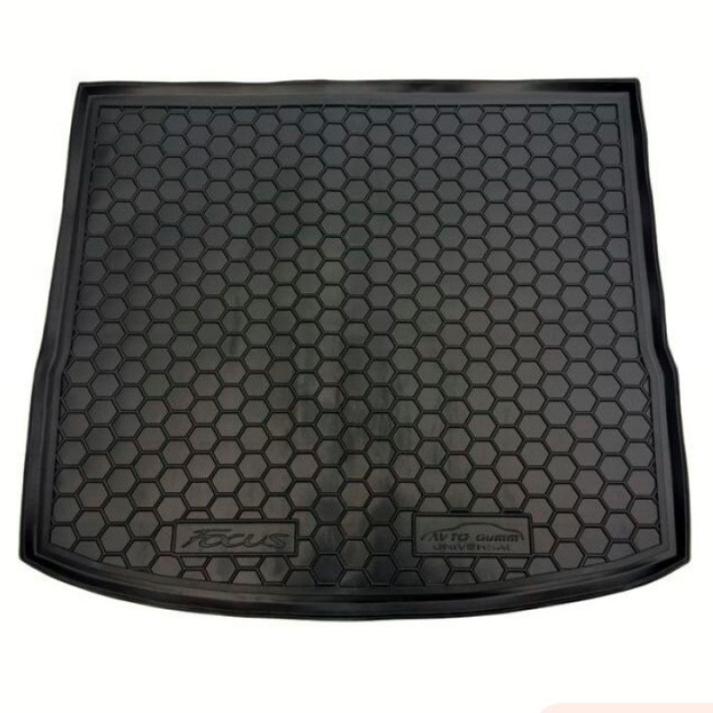 Килимок багажника Ford Focus 2011 - Universal (з докаткою) поліуретан "AVTO-Gumm" 111503