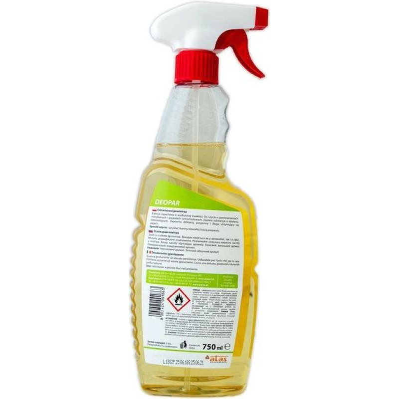 Освіжувач тригер 750ml - "Plak" - Нейтралізатор запаху - Deopar - Ваніль (Viniglia) Освіжувач тригер 750ml - "Plak" - Нейтралізатор запаху - Deopar - Ваніль (Viniglia)