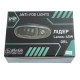 Додаткові LED фари - Daewoo Lanos 45W+DRL Біла металевий корпус "ЛІДЕР"