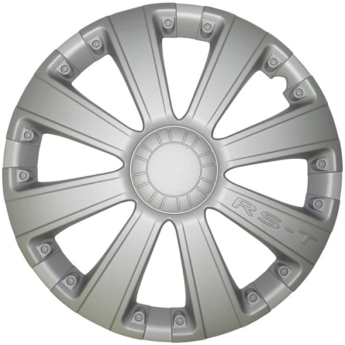 Ковпаки на колеса 13" "RS-T" Silver "Україна" (Гнучкі)