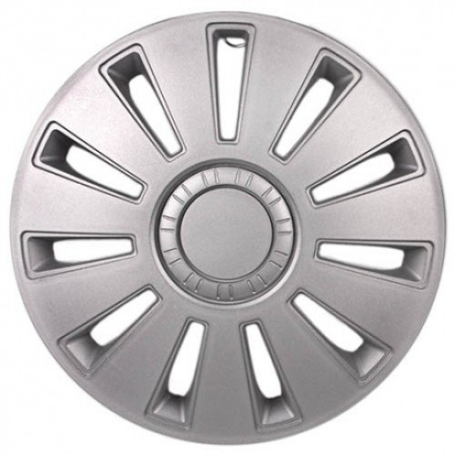 Ковпаки на колеса 15" "REX" Silver "Україна" (Гнучкі)